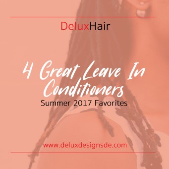 4 Great Leave In Conditioners