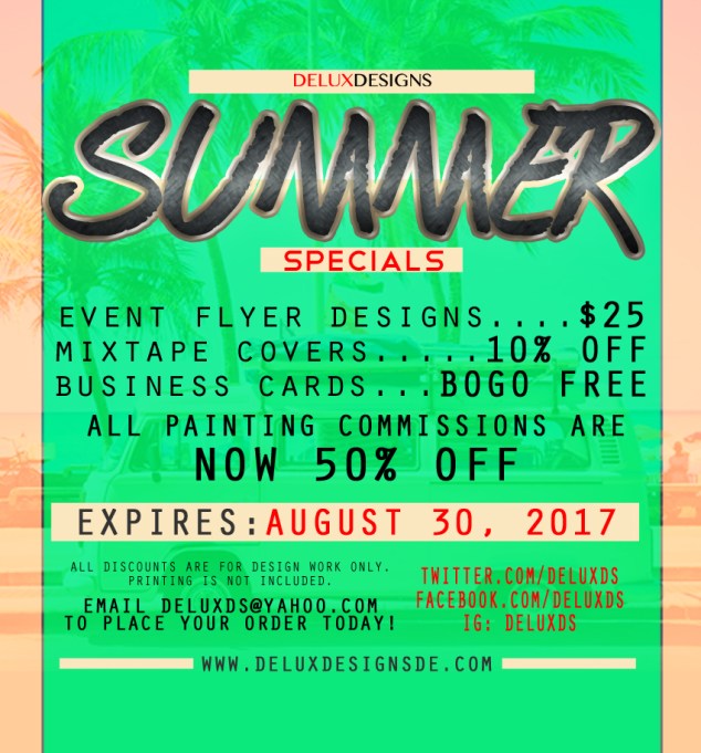 Summer Specials 2017 (2)