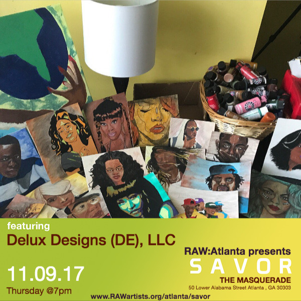 Delux Designs (DE), LLC-RAW Atlanta presents SAVOR