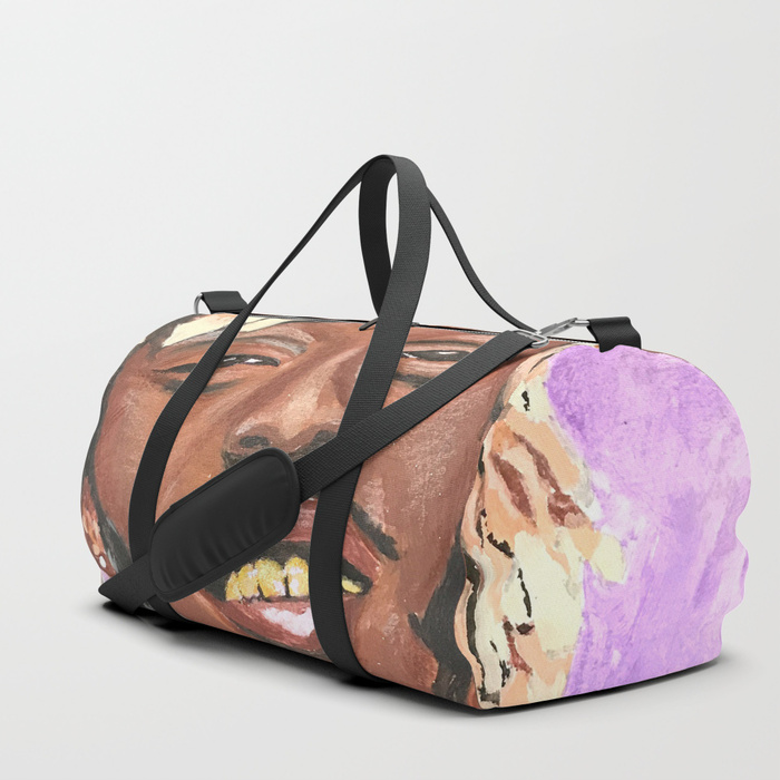 Lil Uzi Vert Duffle Bag designed by Visual Artist Keara Douglas of Delux Designs (DE), LLC in collaboration with Society6