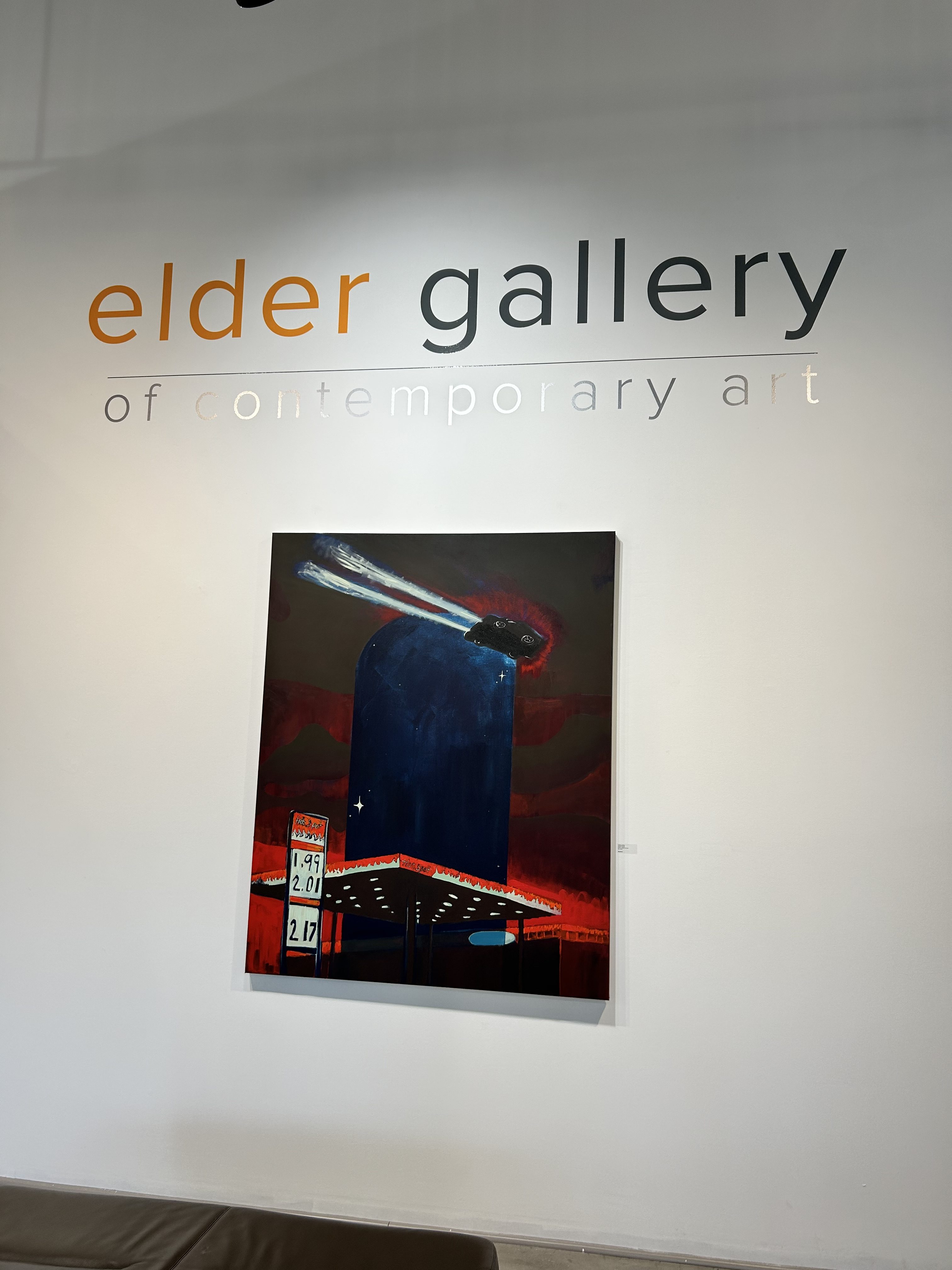 Elder Gallery of Contemporary Art of Charlotte, North Carolina. Photography provided by @K_DougDE.