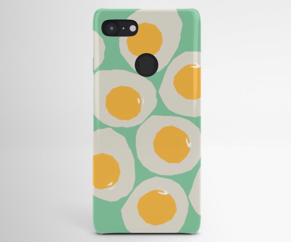 Egg Love Android Case designed by Visual Artist Keara Douglas of Delux Designs (DE), LLC.