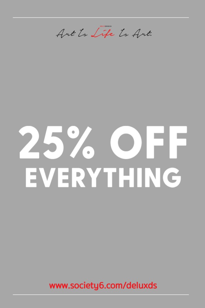 25% Off Everything Pinterest